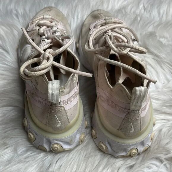 Nike React Element 55 Phantom Sneakers Cream Size 6.5 - Picture 6 of 6